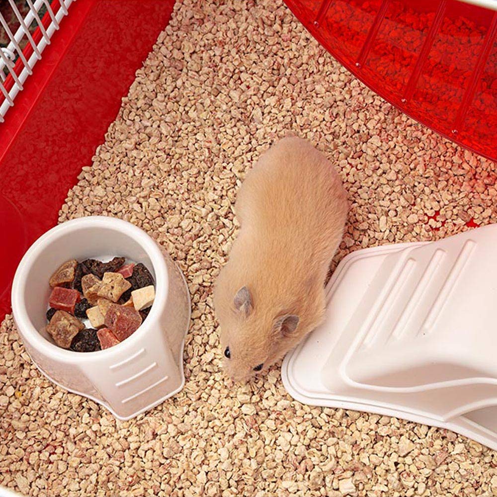 Furplast Wyprodukowano we Włoszech przez Ferplast Plastikowy domek dla chomika Coney Island 57003070