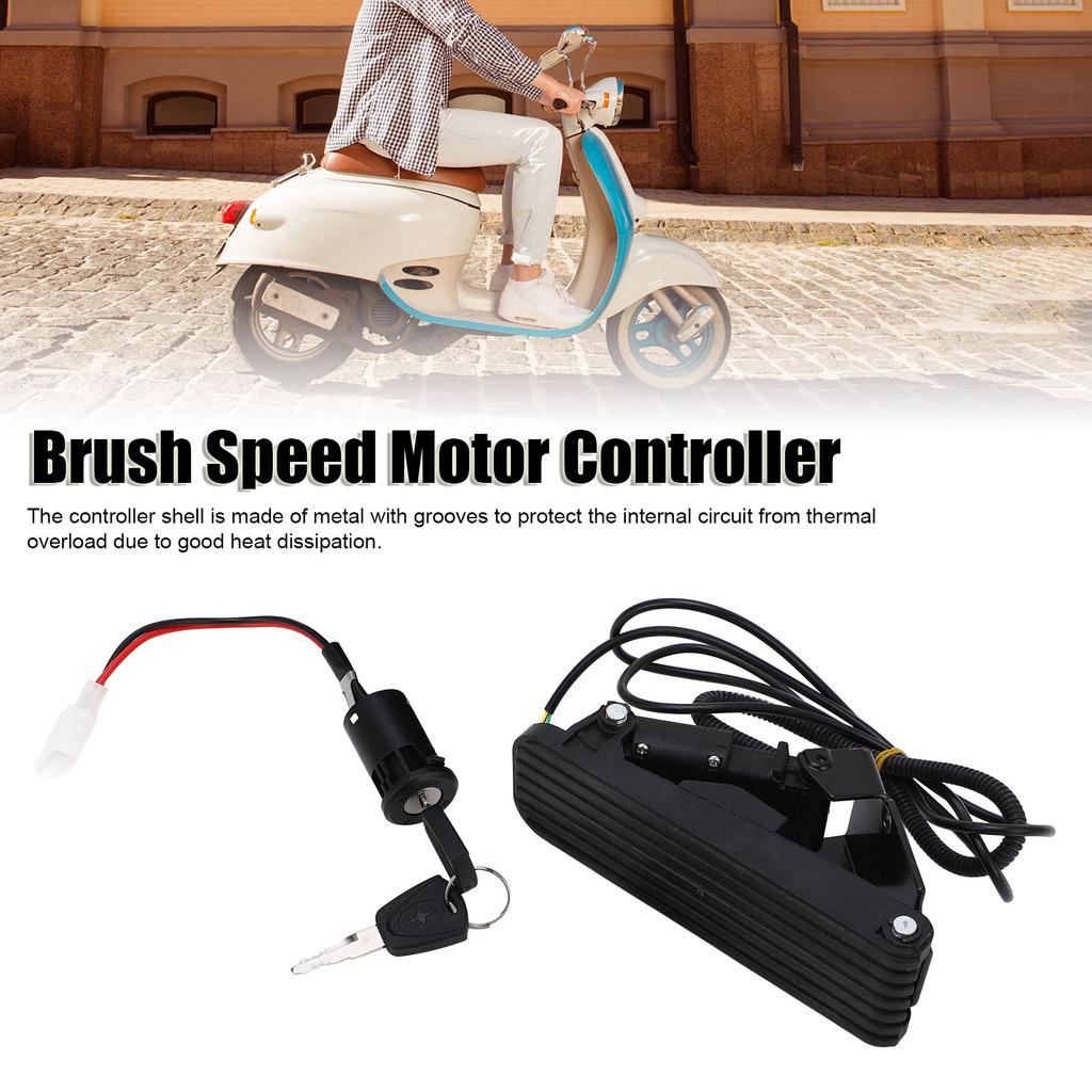 Bürstenmotor Geschwindigkeitsregler 36V 500W Elektrofahrrad Umbau Controller Kit für Elektrofahrrad Motorrad Dreirad