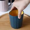 2Pcs Toothbrush Cup Simple Stylish Plastic Washing Cup Travel Tooth Mug Household Student Mouthwash