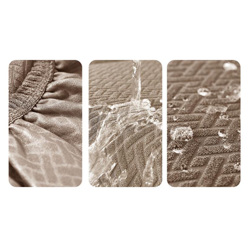 Waterproof Shell Chair Cover Stretch Scandinavian Chair Covers Soft Dining Seat Cover For Hotel Home Living Room