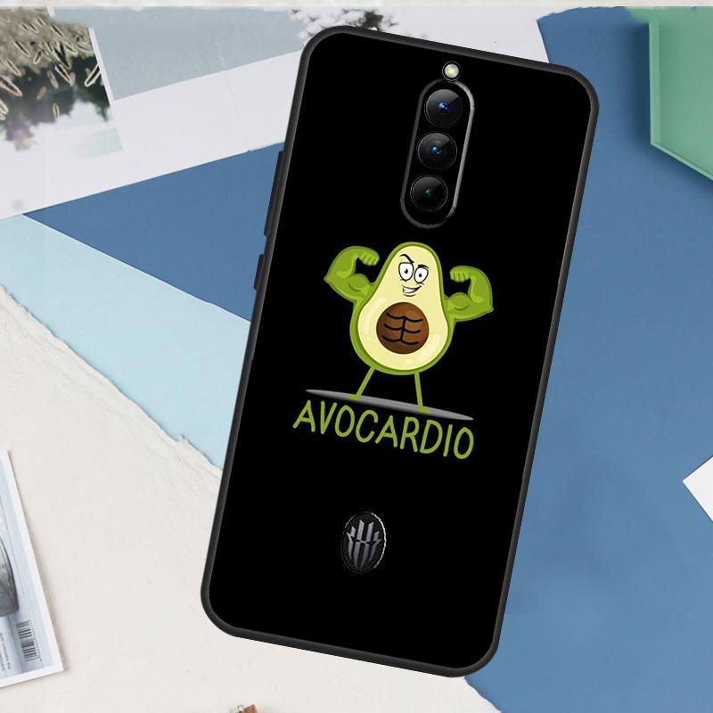 Süße Cartoon-Avocado Fitness-Hülle für ZTE Nubia Red Magic 11 10 9 8 8S 9S 10S Pro Plus 6 7 6S 7S Pro 5G 6R 10 Air Cover