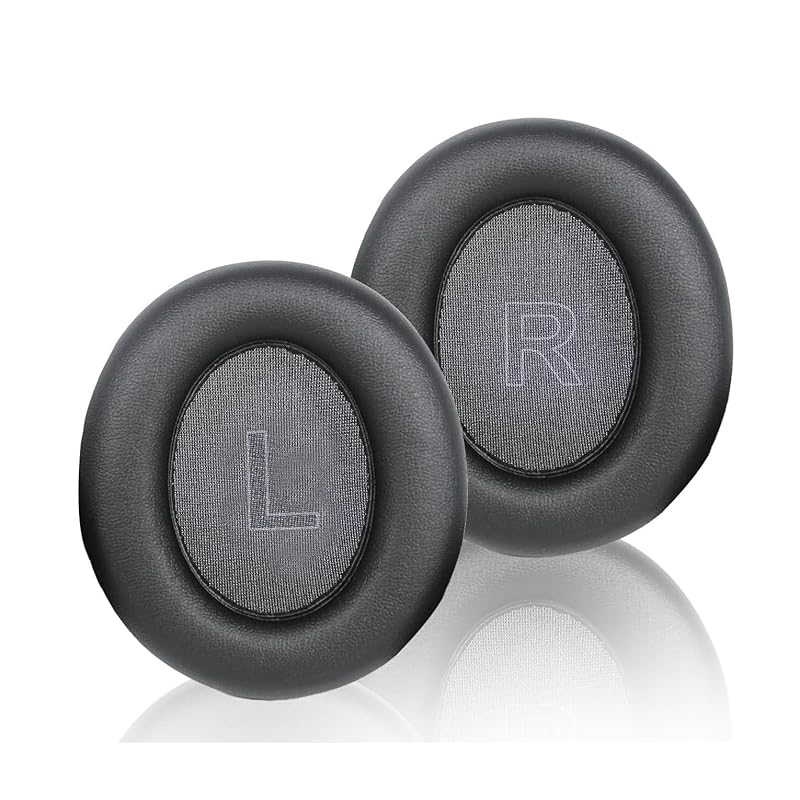 

Q35 Earpads XXTMZ Replacement Earpads Ultra Soft Comfort Protead Response Earpads Compatible Anker Soundcore Life Q30 Q35 earphones (black)