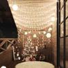 VidaXL Globe String Lights 20m 200 LED Warm White 8 Functions