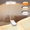 16 LED Wingy Book Light Rechargeable Book Lamp Reading Light in Bed 3 Color Temperatures Dimming Brightness Read Light Read Lamp