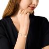 Emporio Armani Women's Gold-Tone Brass Station Bracelet, EGS3118710