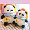 Entzückendes Plüsch-Panda-Spielzeug Weiches Kristall-Samt-Stofftier Perfekt für Kinder und Geschenke
