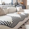 1 Pc Special-shaped Sofa Cushion, All-season Universal Chenille Sofa Slipcover, Anti Slip Cover, Furniture Protector For Bedroom