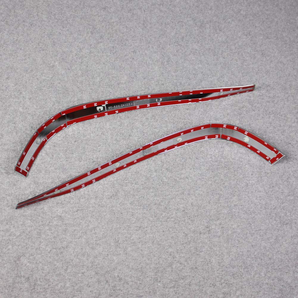 RUIQ Mitsubishi Delica Standard Grade Chrome Bumper Exterior Garnish for Rear Left and Custom Designed Exclusively for the Mitsubishi Delica D5 D5