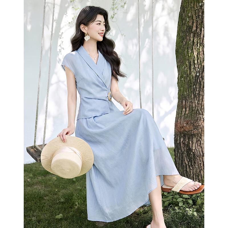 French Style Two-Piece Summer Suit for Women