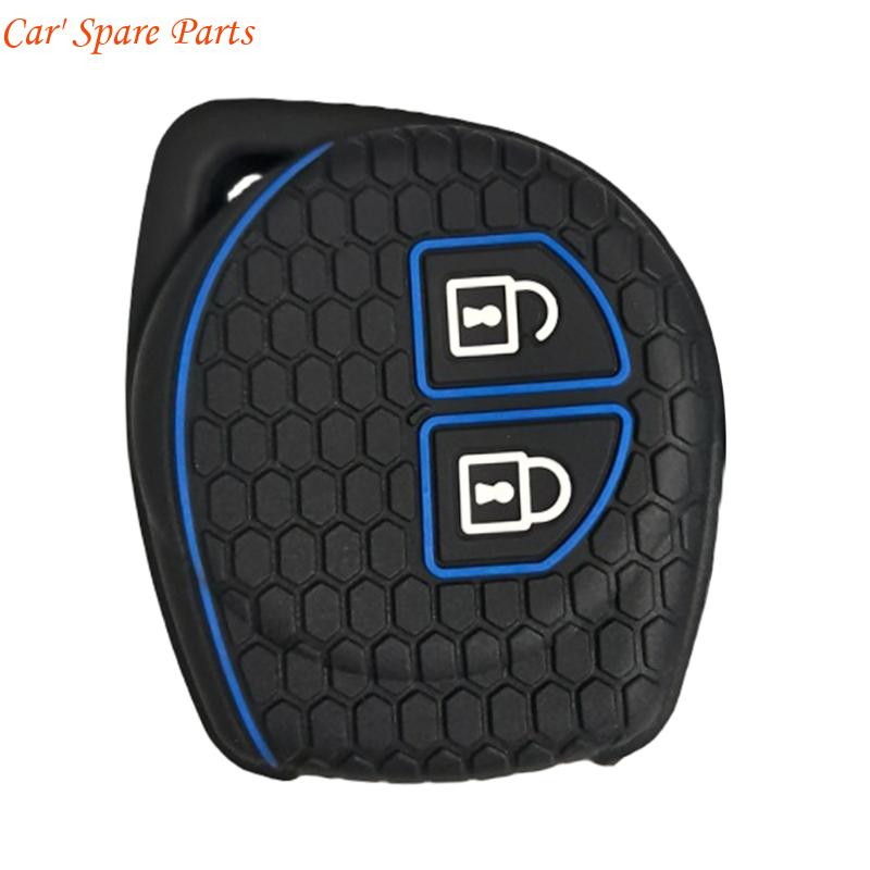 Y4UA Silicone Keyless Entry Remote Control Keys Cover Case Protector Replacements Auto Remote Case 2 Buttons
