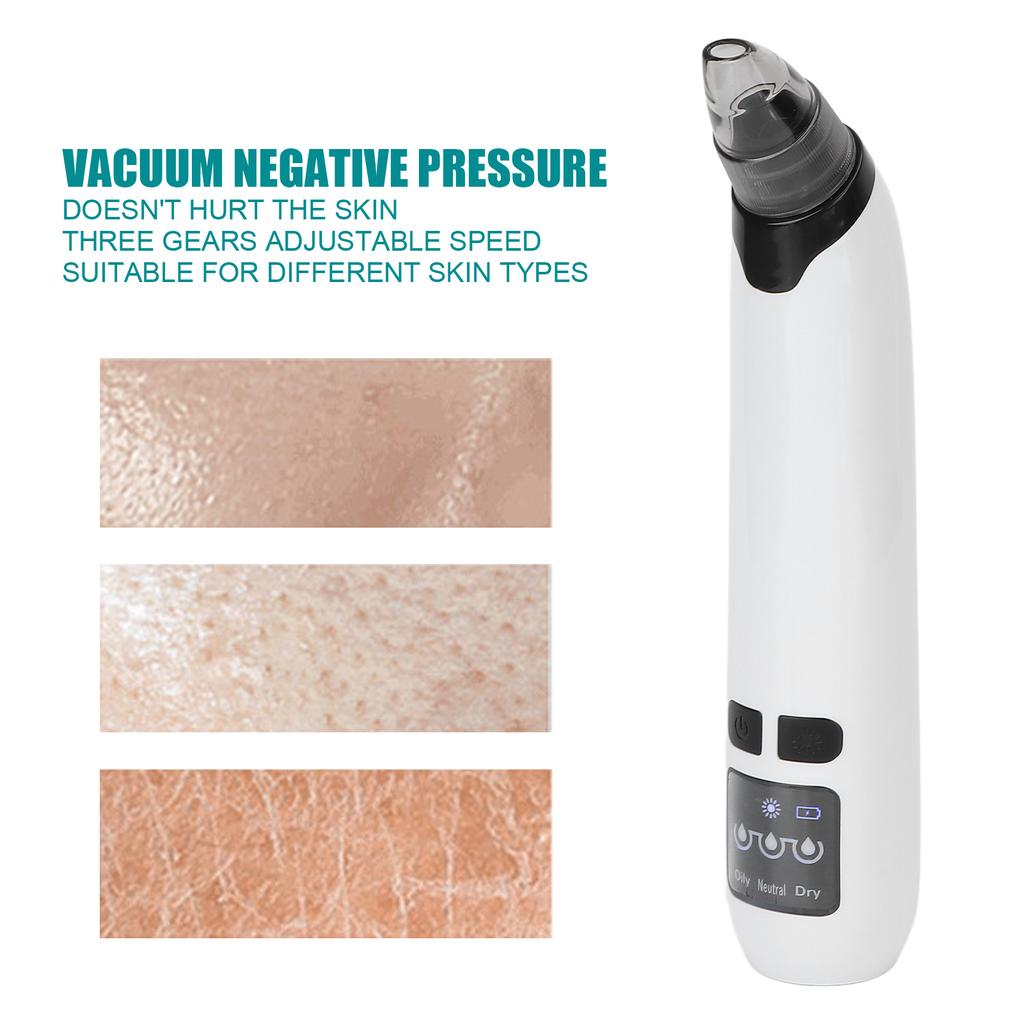 Blackhead Removal Cleaner Electric Face Nose Acne Whitehead Extractor Vacuum Pore Cleaning Tool