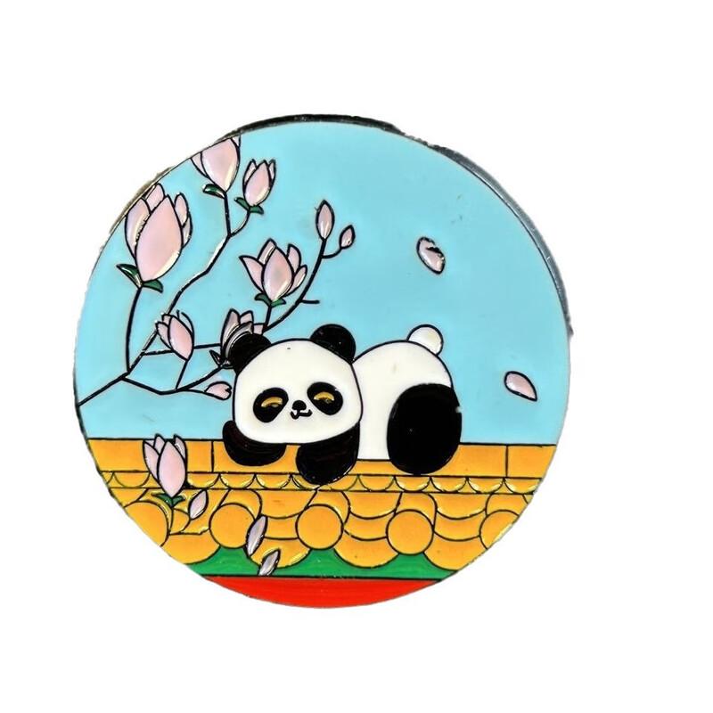 Cartoon Panda Refrigerator Magnets Set