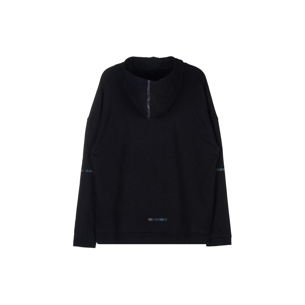 Emporio Armani Ea7 Fw22 Hūte ar burtu apdruku Džemperi Vīriešu džemperis Melns 6LPM21-PJANZ-1200