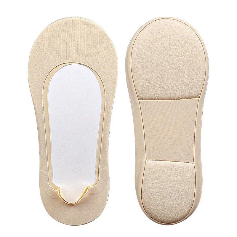 New Socks Non-slip Low-top Sock Shoe Pad Insoles for Feet Arch Women's Invisible Boat Socks Plantar Fasciitis Shoes Insole