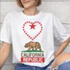 Republic California Accessories Men Women T Shirt Cotton Tee Print Tops Tshirt
