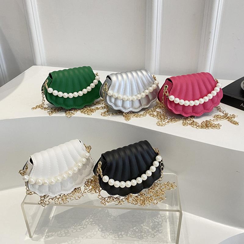 Niche Shell Bag 2025 Summer New Bag Women's Fashion Simple Shoulder Bag Casual Messenger Bag