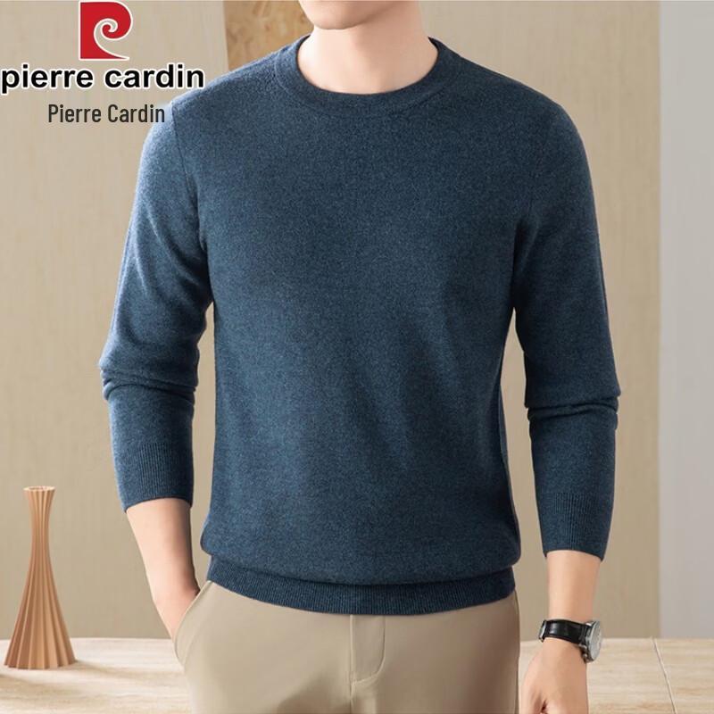 Pierre Cardin Men's Pure Wool Blend Winter Pullover Sweater