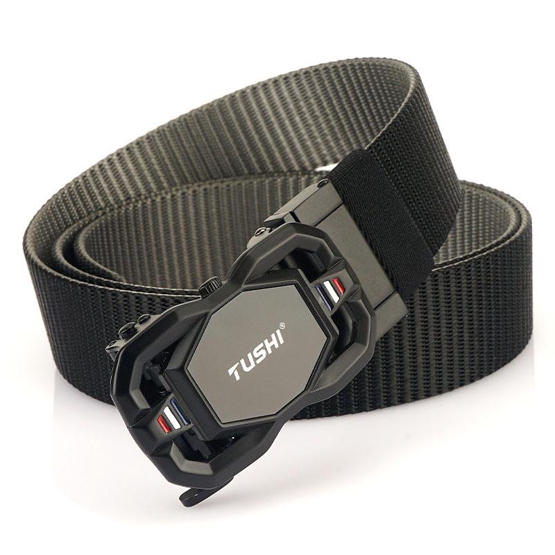 

Unisex Versatile Belt And Slimming With Metal Buckle Belt Paired Jeans With StyleA