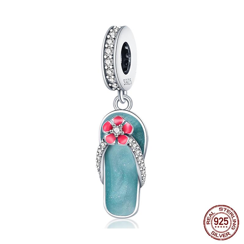 Original 925 Prata Esterlina Cor Mágica Camaleão Luminoso Série Charme Contas Adequado Ajuste Pulseira DIY Jóias Presentes