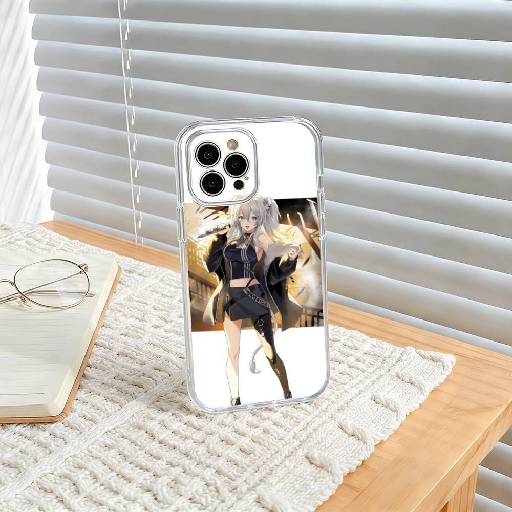 S-Shishiro Botan   Phone Case For iPhone17,16,15,14,13,12,11 Plus,Pro Max Soft Transparent Cover iPhone14