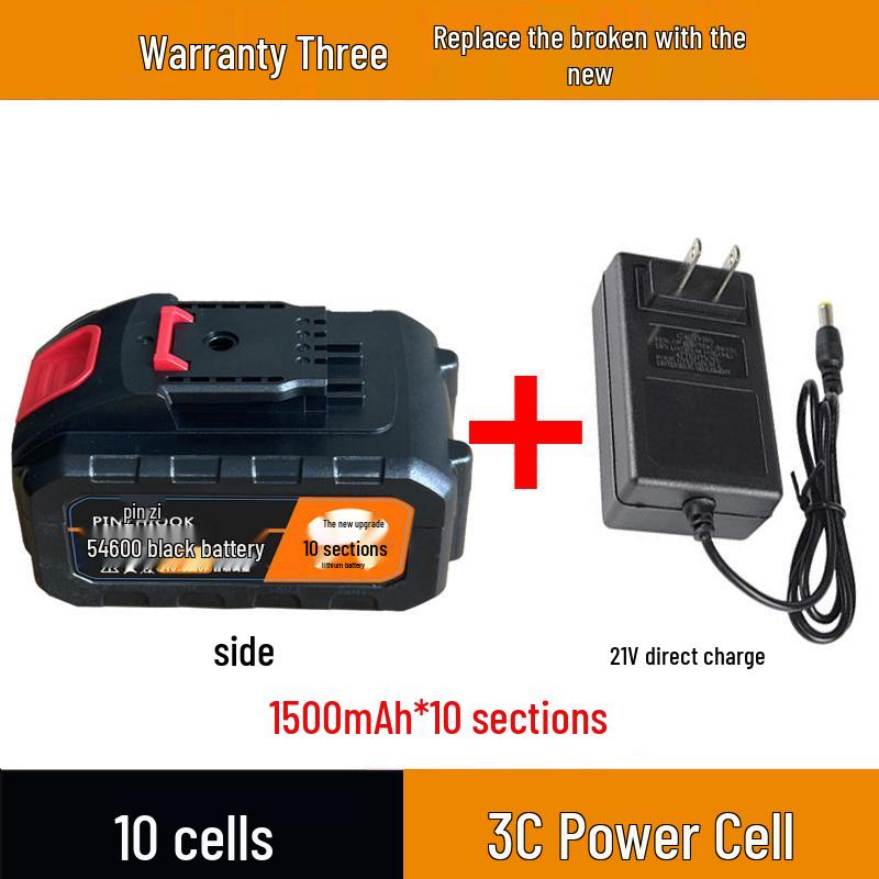 High-Capacity 21V Lithium Battery for Electric Tools and Drills