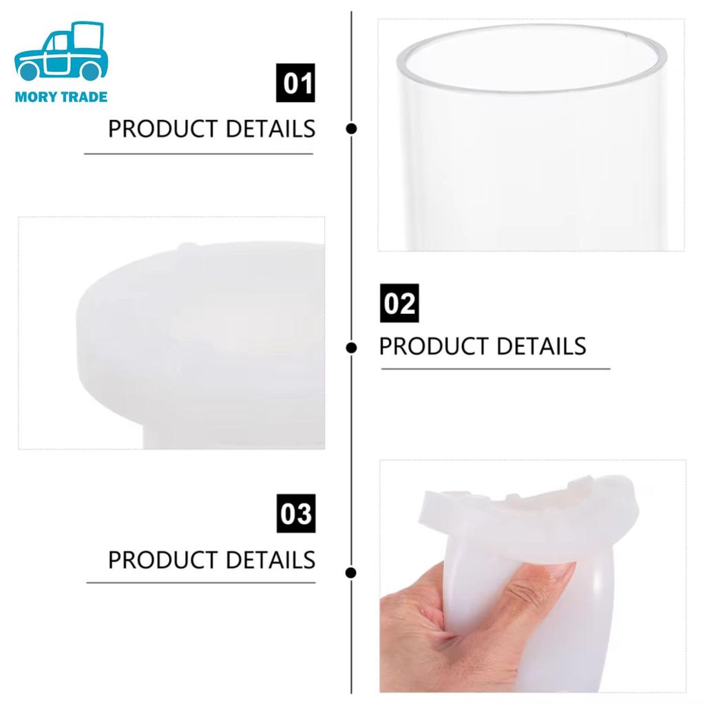 MORYTRADE Candle Lantern Mold, Handmade Lantern Making, Cylinder, Set of 2 Sizes