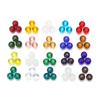 50 Stück Runde Glasperlen Bunt Transparent Glänzend Lose Perlen Für Schmuckherstellung DIY Basteln Halskette Armband Zubehör Großhande