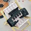 Non-Slip Hat-Friendly Hair Claw Hairpin Large Size Shark Clip Fashion Square Hair Clip  Female