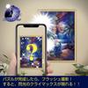 Tenyo in 500 Piece Flash Magic Jigsaw Puzzle Disney Lilo Stitch Thinking of the Starry Sky Comes with glue and spatula Includes service card Flash