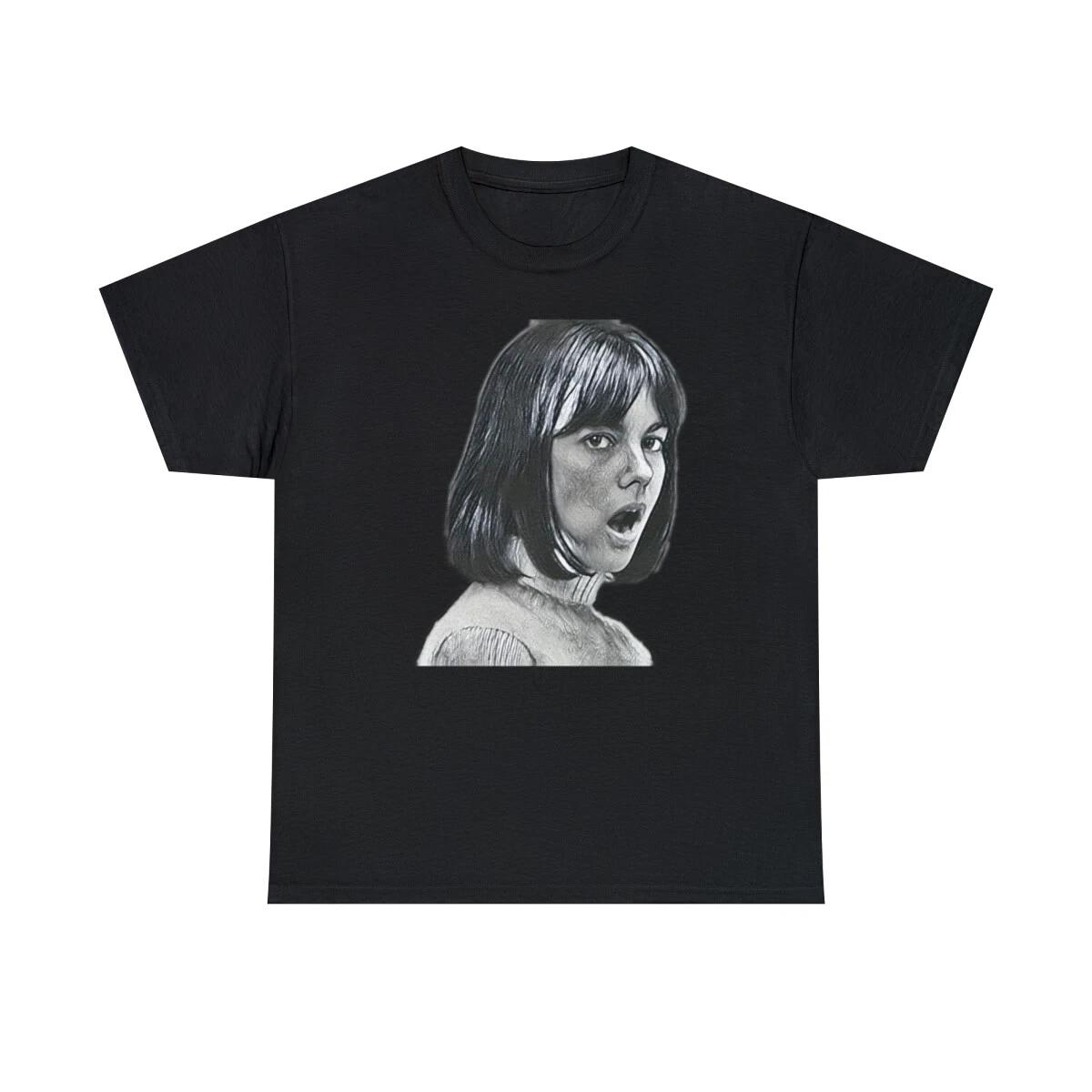 

Chantal Goya Graphic Print Art French New Wave Unisex Heavy Cotton T-Shirt XL