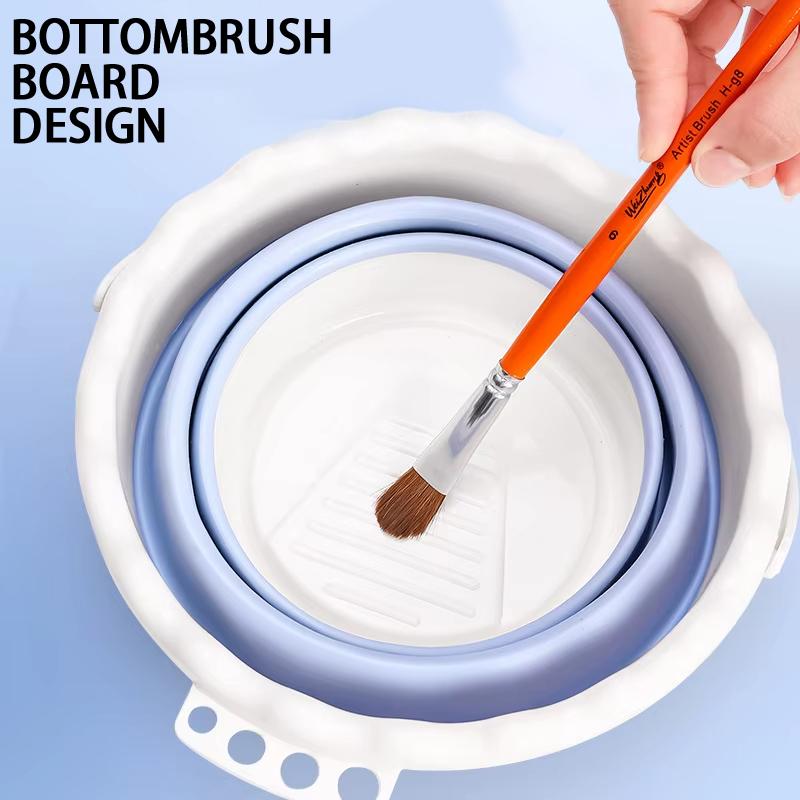 Foldable Water Bucket Essential For Fishing Camping Travel Collapsible Pail With Handle For Easy Storage Outdoor Use