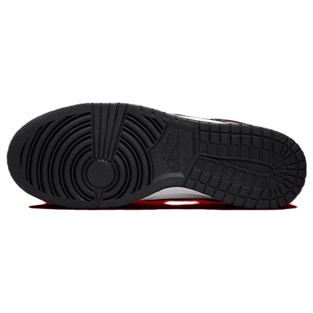 Nike Dunk Low Rosso Scuro Team Nero Scarpe da Ginnastica da Uomo Bianco Summit Bianco Team FZ4616-600