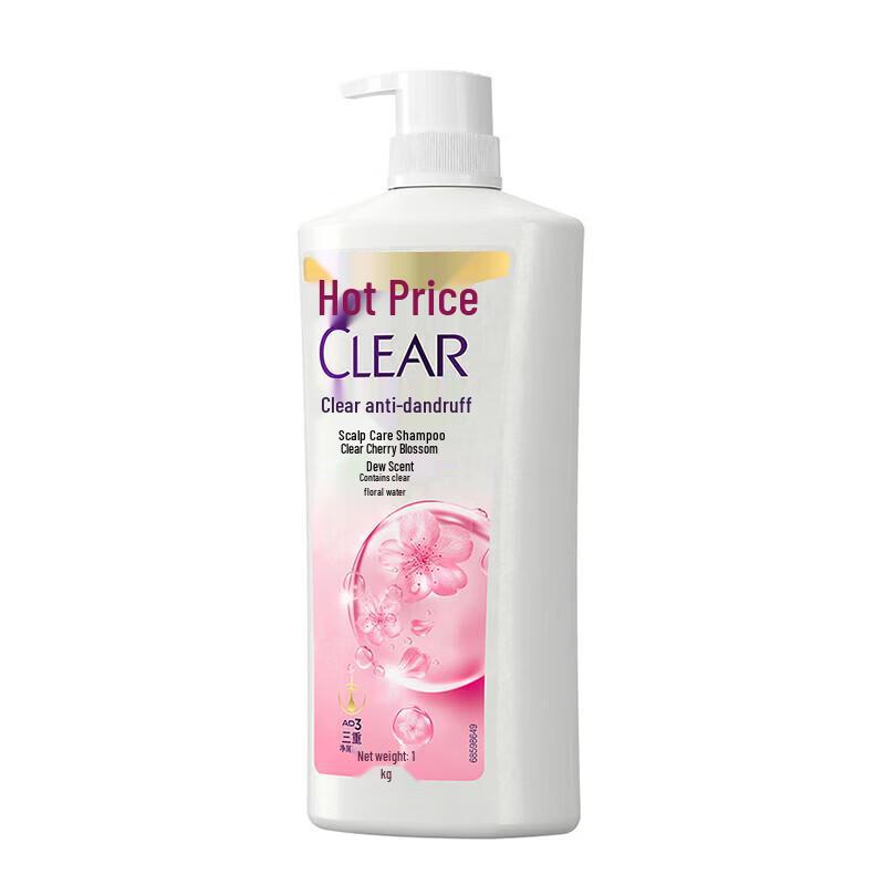Clear Anti-Dandruff Cherry Blossom Shampoo
