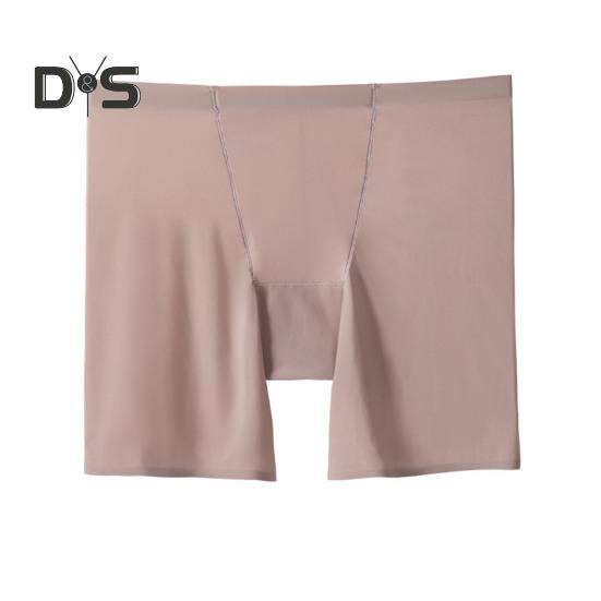 Summer Thin Women Safety Shorts Cool Breathable Seamless Shorts Solid Color High Waist Elasticity Safety Shorts