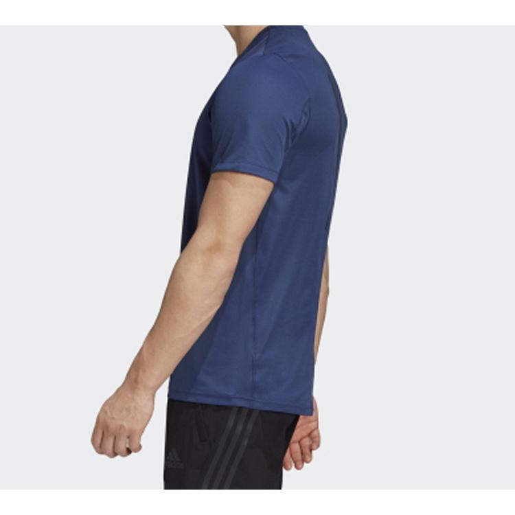 adidas Trg Tee H.Rdy Sport Training Short Sleeve Men's Blue FM2103