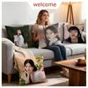 Star Bae Suzy Cushion Cover 1Pcs Decorative Covers Soft Cushion Case For Sofa Couch Decor 40X40 45X45 Pillowcases