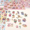 Crayon Shin-chan Stickers, 10 Sheets Cartoon Decals for Kids Scrapbook Journal DIY Craft