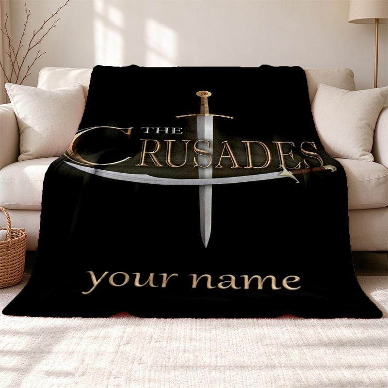 Rugby Union Customizable name outdoor blanket soft cozy and warm Multi-purpose office blanket outdoor camping and travel blanket all