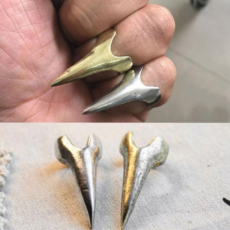 Elegante Retro Punk Krallen Nagelringe Praktisches Accessoire für trendbewusste Frauen Verstellbarer Legierungsmodeschmuck Geschenke