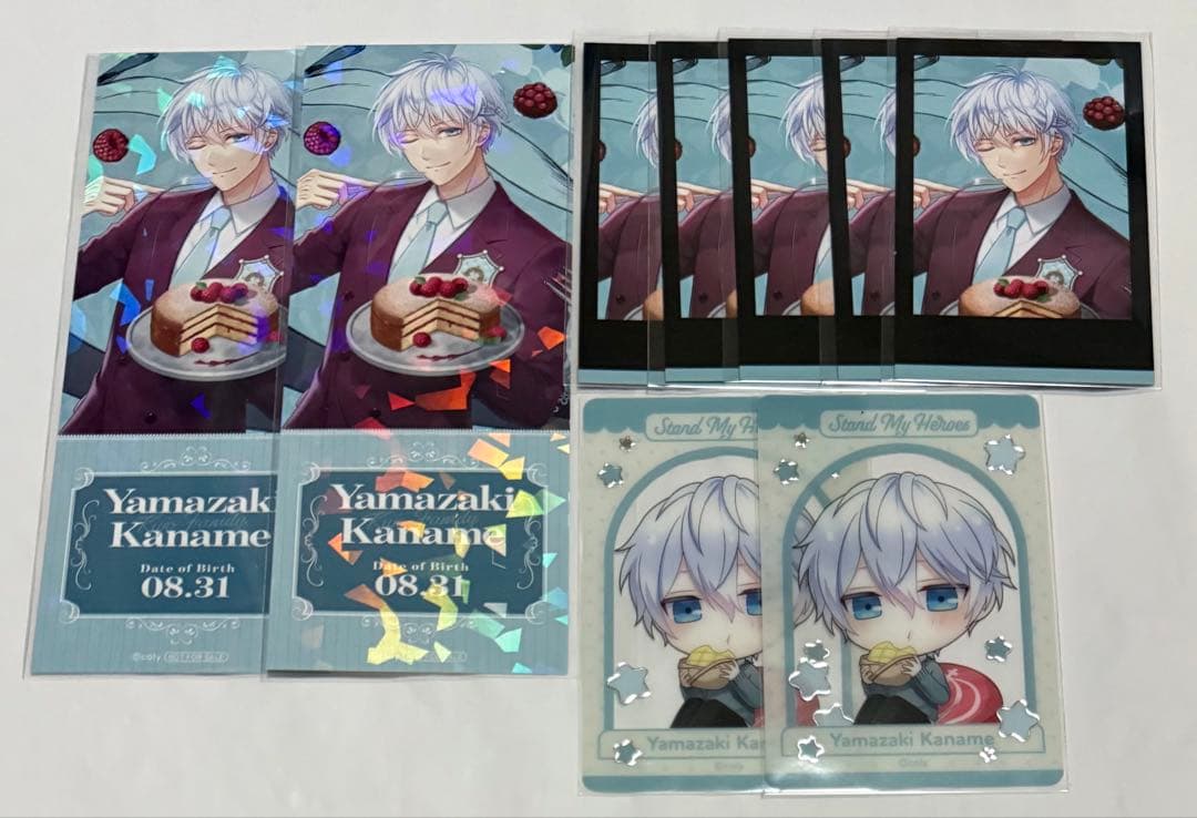 [USED] Stand My Heroes Animate Fair Bonus Photo Card Clear Card Kaname