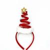 Santa's Hat Christmas Tree Hair Hoop Spring Children Headwear  Xmas Hair Accessories