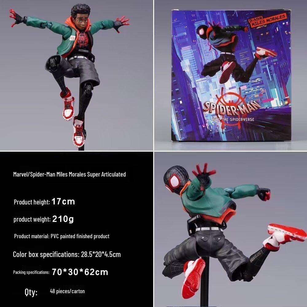 Spider-Man: Into the Spider-Verse 2 Venom Action Figure - Sentinel Miles Toy
