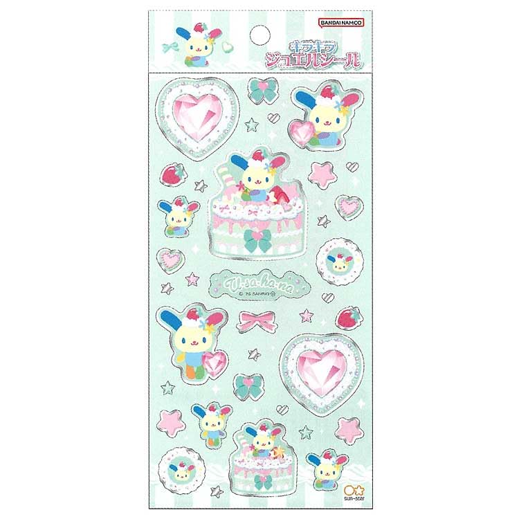 Канцтовары Усахана Персонажи Sanrio Jewel Usahana S8816310 Наклейки Sun-Star, Стиль,