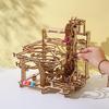3D Holzpuzzle Lernspielzeug: DIY Kreativer Zeit- und Raumtunnel