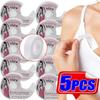 5Roll Invisible Womens Fashion Clear Double Sided Tape for Clothing Body Transparent Strong Adhesive for All Skin Tones Fabric