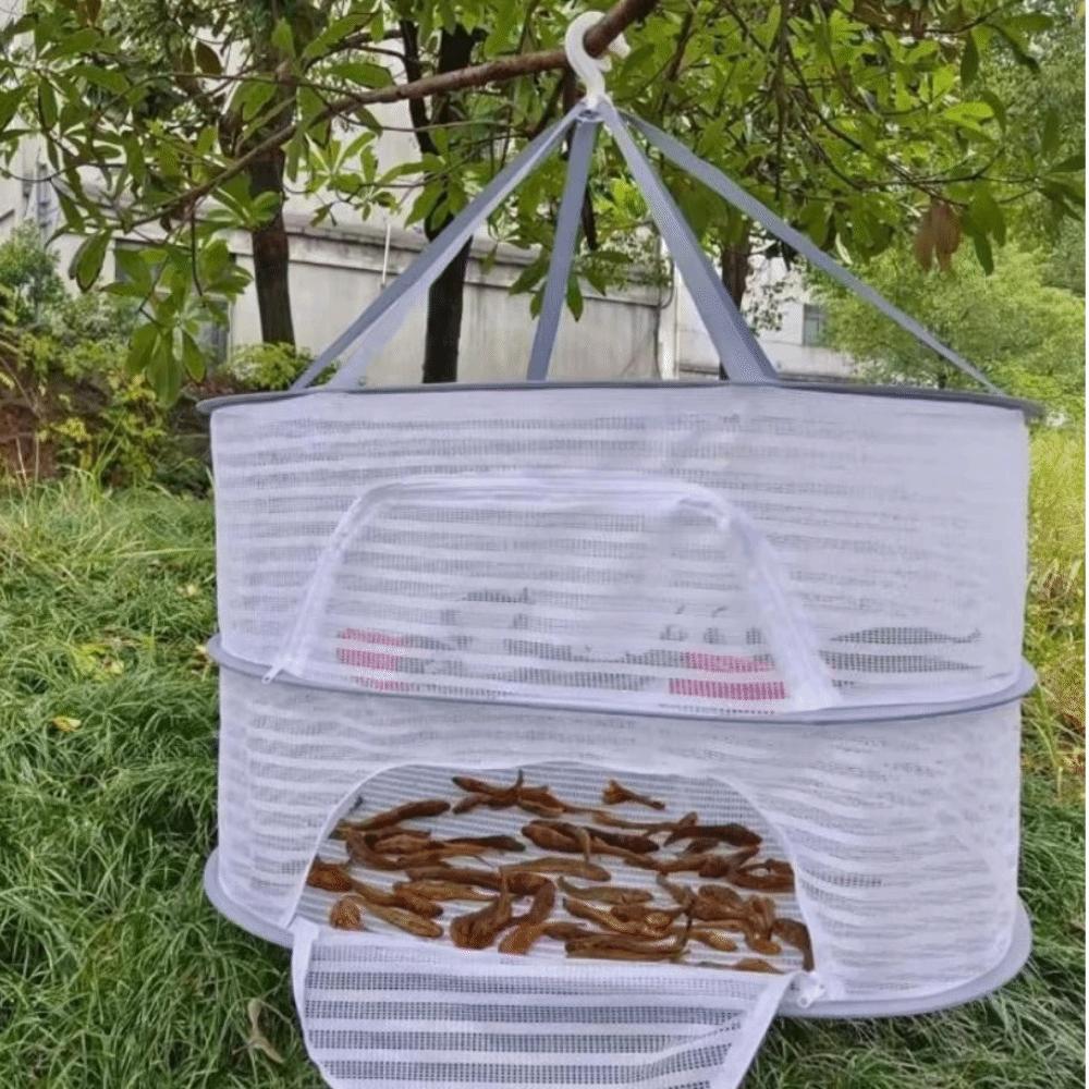 1/2/3 Layer Dried Vegetable Net Portable Multi-layer Drying Net Mesh Clothes Hanging Dryer  Balcony