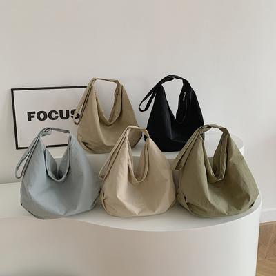 Nylon Bag Japanese Simple Tote Bag Large Capacity Women'S Bag Casual Shoulder Messenger Bag