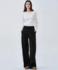 Marop 2171 Stretch Lightweight Wide Pants (Black)