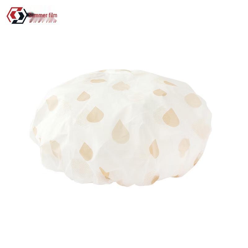 PEVA Waterproof Shower Cap for Women