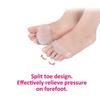 INF Forefoot Pad To Relieve Pain Gel Clear 5 Pairs